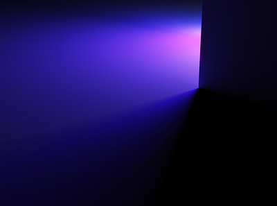 Around the corner abstract abstract art art color dark design light lightning minimal purple render simple