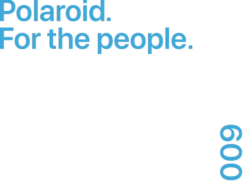 Polaroid monochrome shop animation adobexd animation auto animate blue camera color concept design flat gif loading micro interaction minimal polaroid project prototype redesign shop ui web