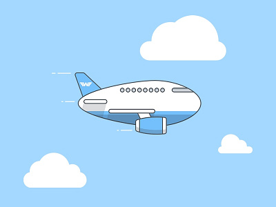 Airplane Illustration