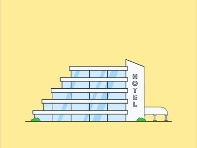 Hotel illustration