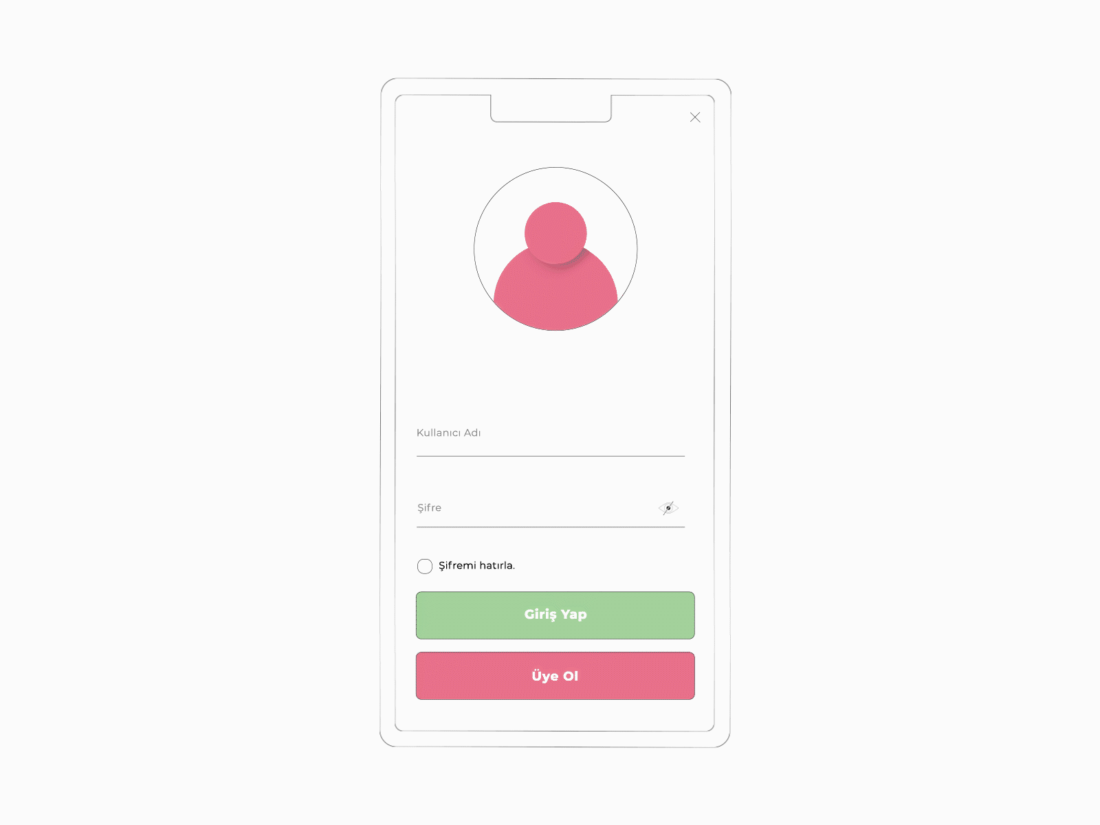 Login animation app art artwork daily design login loginapp minimal mobileapp ui ux work