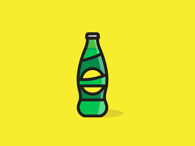 Soda adobe art artwork daily design illustration lemon minimal soda work