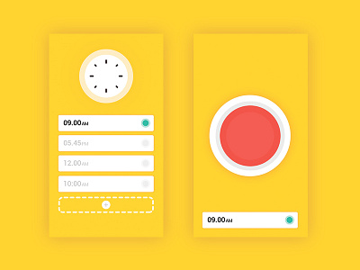 Alarm alarm art artwork daily dailyuı design graphic minimal work