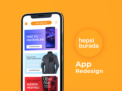 Hepsiburada App Redesign