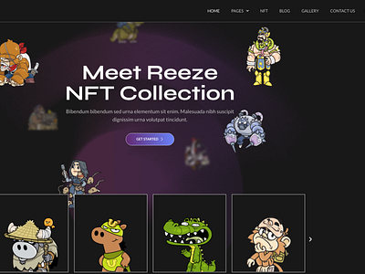 NFT - a project for a client in Europe.