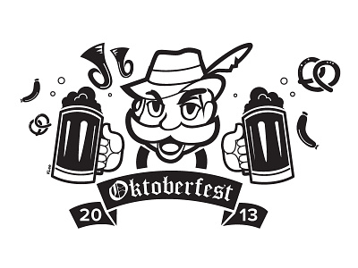 Oktoberfest 2013 illustration vector
