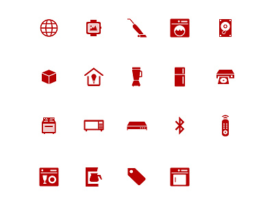 CNET Appliances navigation icons