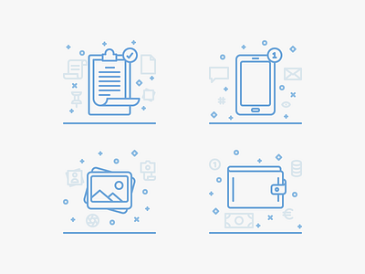 Monochrome Icons 1/3