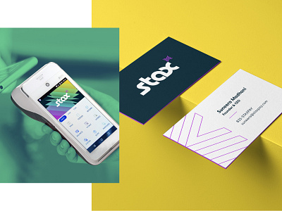 Stax Rebrand - Photo Treatment & Stationery