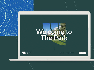 Lakeland Central Park Website Design ui design web design website design