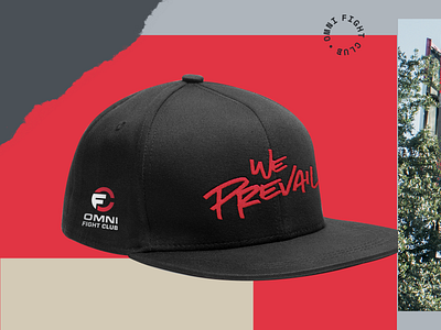 Omni Fight Club - We Prevail Snapback brand design brand identity branding graphic design website