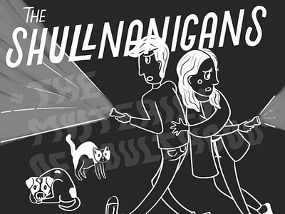 Shullnanigans adulting freelance freelance design freelance illustrator mystery gang shullnanigans tshirt