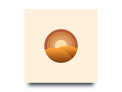 Icon Landscape - Autumn - Part 1/4 2d badge flat graphic design icon illustration landscape logo vector