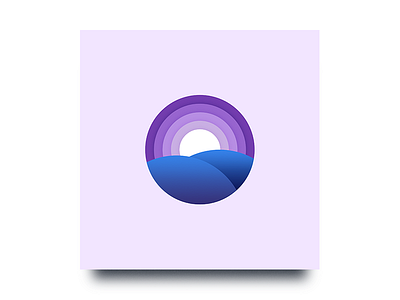 Icon Landscape - Spring - Part 3/4 2d badge flat graphic design icon illustration landscape logo vector