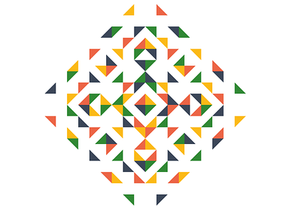 Pattern colors design geometric pattern vector
