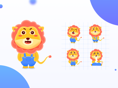 lion design illustration