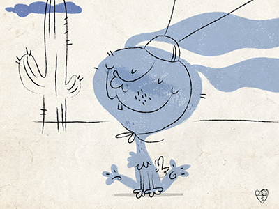 Jackalope blue jackalope sketch sketchdailies texture
