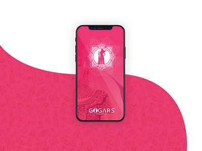 Splash screen for gogars (codeface) app branding design illustration photoshop ui ux vector