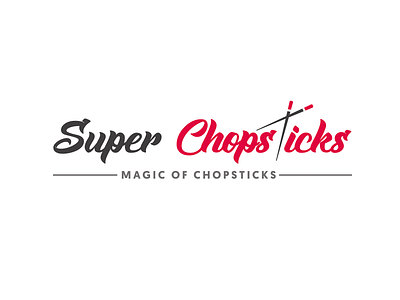 Super Chopsticks art branding chopstick chopsticks design icon illustration logo sushi ux vector website