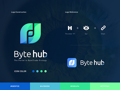 bytehub -logo ps ui 品牌 图标 应用 设计