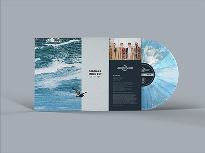 Signals Midwest — At This Age layout mockup photo record vinyl