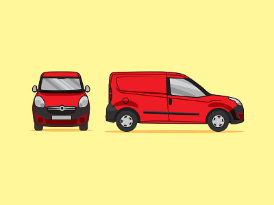 red van