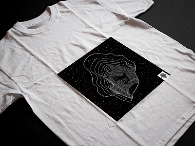 Stimulating Frequencies T-shirt design blackandwhite illustration tshirt tshirtdesign universe
