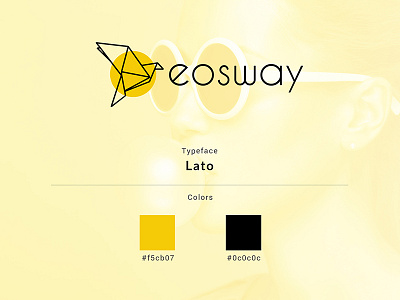 Eosway | Branding branding clean clothing ecommerce eos goddess graphicdesign line minimalist sales visualdesign yellow
