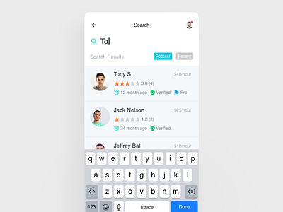 Find Trainer app concept design screen search sketch trainer ui user experience user interaction user interface ux