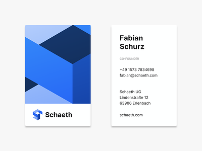 Schaeth Business Cards