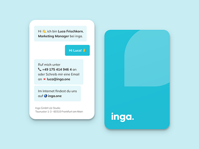 inga Business Cards