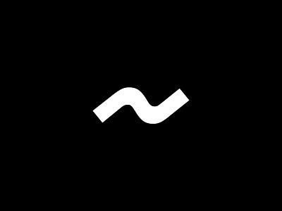 Setup Wave — Logo black brand brand design brand identity branding clean dark icon instagram logo logomark minimal minimalism simple theme page wave white