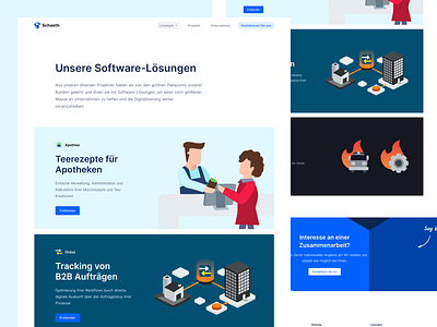 Solutions Landing Page