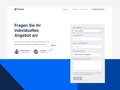 Browse thousands of Modern Contact Us Page images for design ...