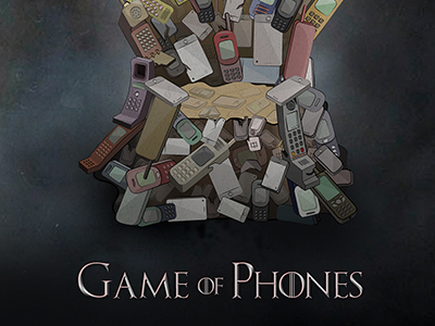 Game Of Phones Illustration illustration phone