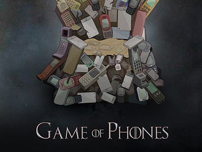 Game Of Phones Illustration