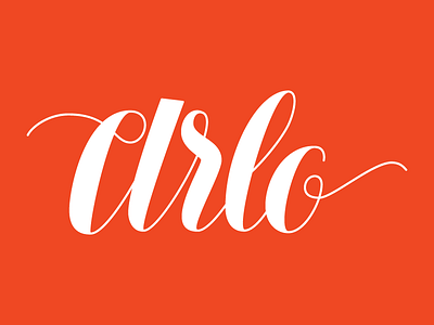 Arlo arlo handlettering handtype lettering script type typography vector