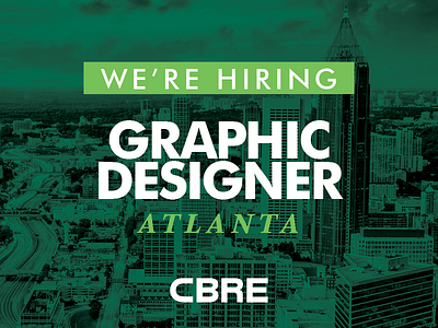 we're hiring~*! atlanta graphic designer hiring in house job job posting