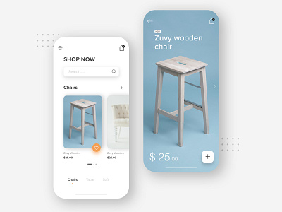 Furniture Shopping App app furniture app ui ui design uidesign uiux