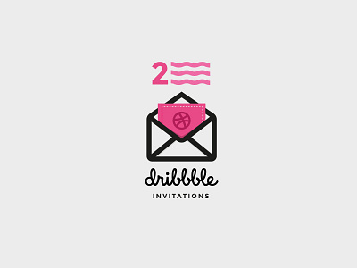 2 Dribbble Invitations