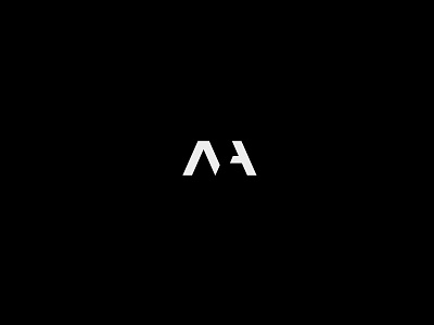 MA - monogram architecture brand design dribbble flat identity logo minimal monogram