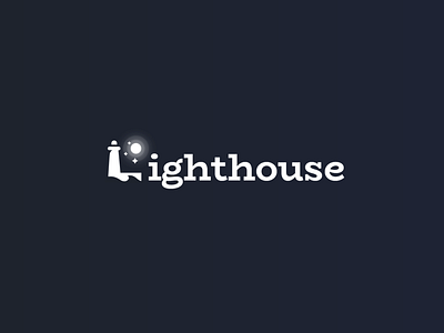 Lighthouse Logo brand design lighthouse logo
