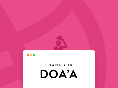 Bonjour, Dribbble! doaa first shot player thank you