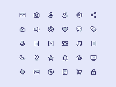 Icons 4 icon icons line