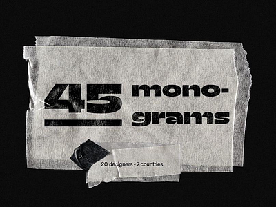 45 Monograms