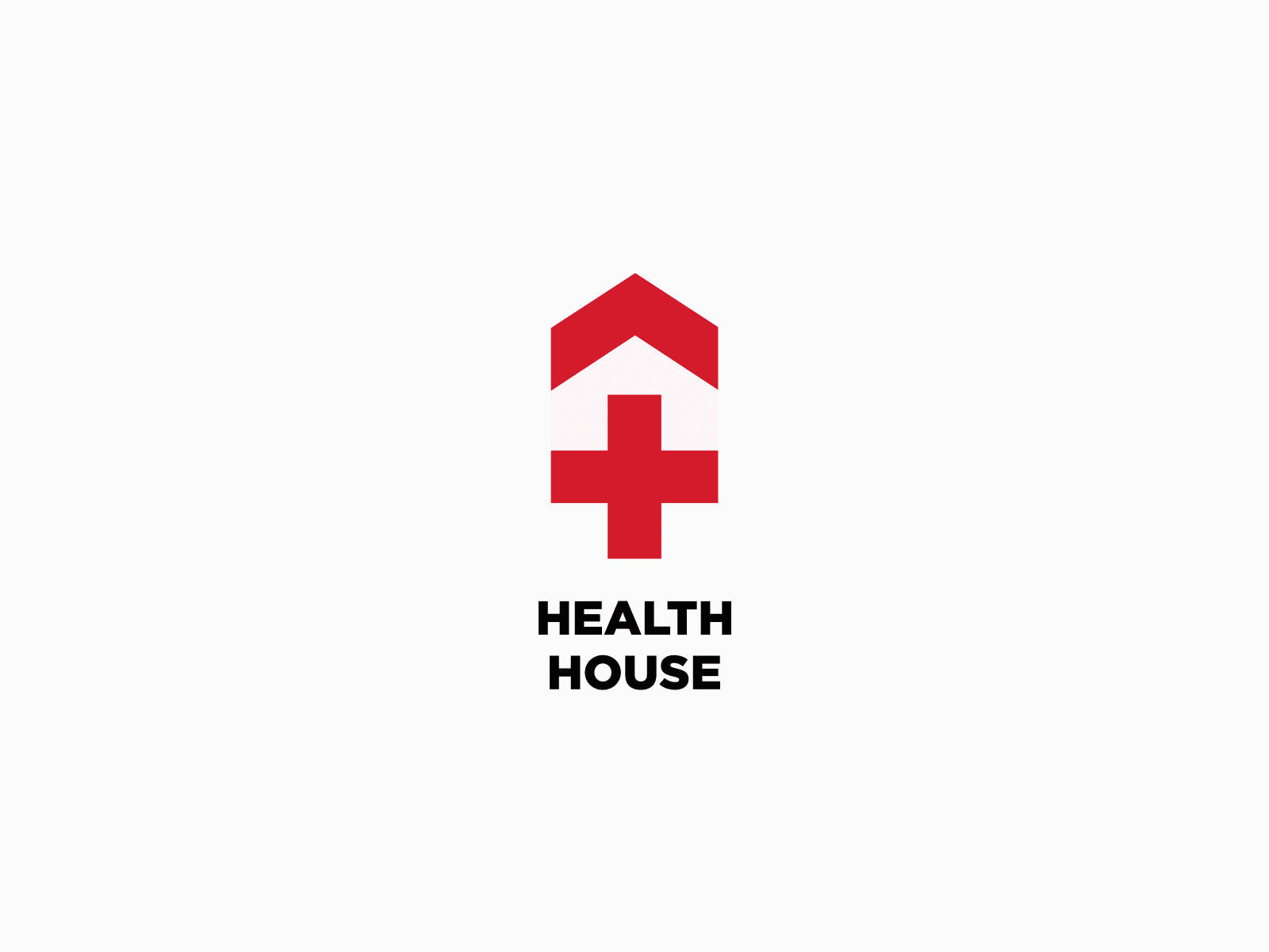 Health House logo animation animation design logo