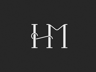 HM monogram by Taras Pasternak on Dribbble