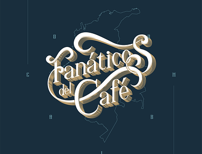 Fanáticos del Café / Drinkers branding branding and identity coffee colombia handmade lettering