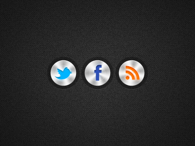 Push Metal Social Icons