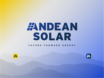 Andean Solar Moodboard branding design logo